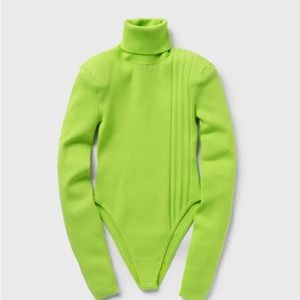 Ivy Park Turtleneck Ribbed Bodysuit